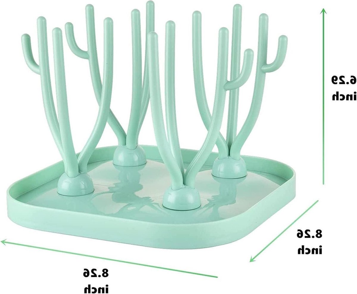 Goedkoopste Afdruiprek voor babyflessen - droogrek - babyflessenhouder - 21 x 21 x 165 cm