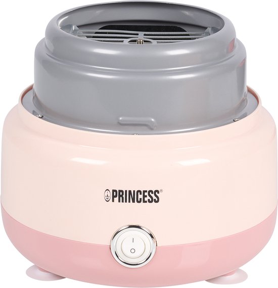 Princess 292990 Suikerspinmaker - Suikerspinmachine - 500 W - Met 10 stokjes en maatlepel - Kinderfeestje - party - Roze - BPA vrij - Cotton Candy - Pink