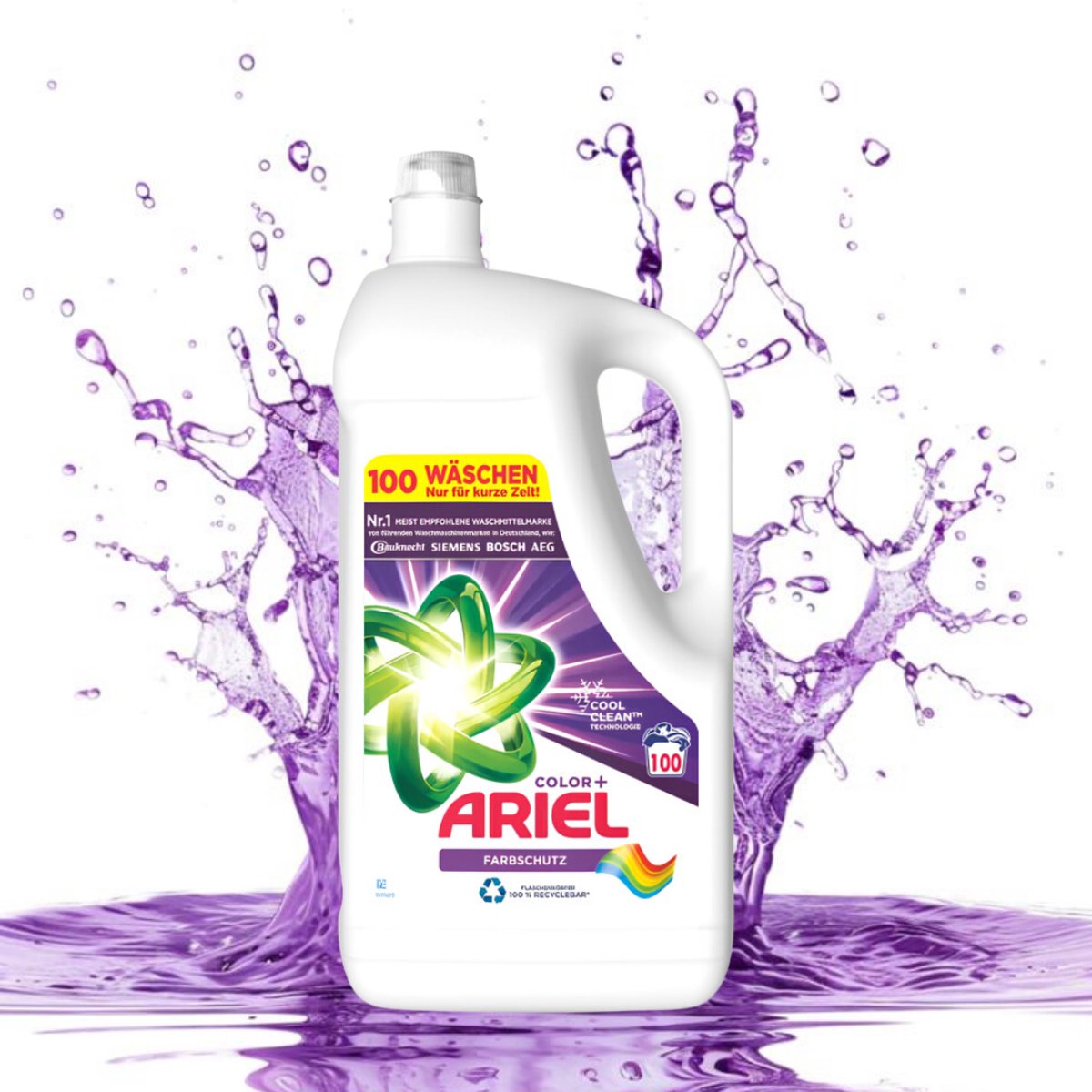 Ariel - Color - Professional Vloeibaar Wasmiddel - 100 Wasbeurten - Voor elke was -