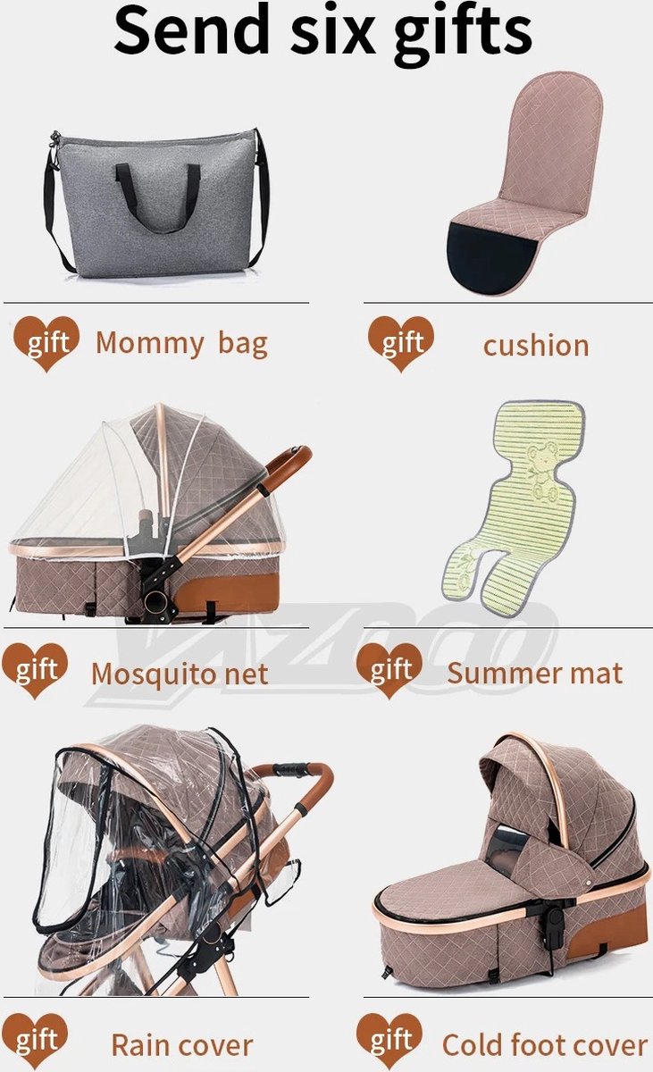 Kinderwagen - Buggy - Kinderwagen 3 In 1 - Kinderwagens & Buggy's - Kinderwagens - Baby thumbnail 2