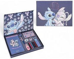 Disney Stitch Schrijfset Meisjes Luxe Tekendoos Jongens 13-delig