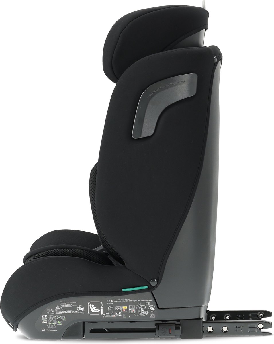 Deryan Carter Luxe i-Size Isofix Autostoel - 76-150cm - Zwart thumbnail 4