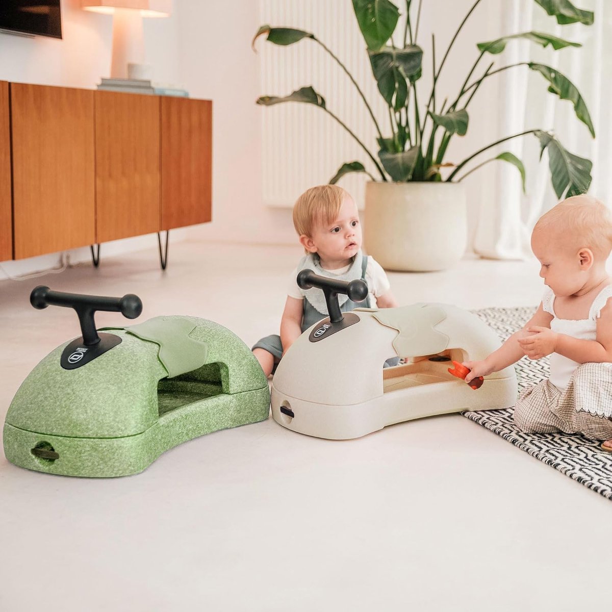 Scoot & Ride My First Baby - Olijf - 3-in-1 loopwagen voor baby's — afbeelding 3