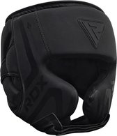 RDX Sports T15 Noir Cheek Protector Hoofdbeschermer Zwart - Maat: XL - Boksen - Boks Bescherming - Bokshelm