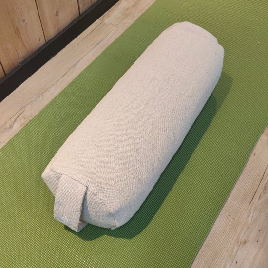 Om Namaste Bolster Design Jute - Yogabolster - beige van Om Namaste — afbeelding 4