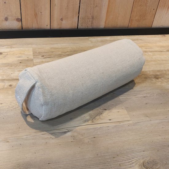 Om Namaste Bolster Design Jute - Yogabolster - beige van Om Namaste — afbeelding 3