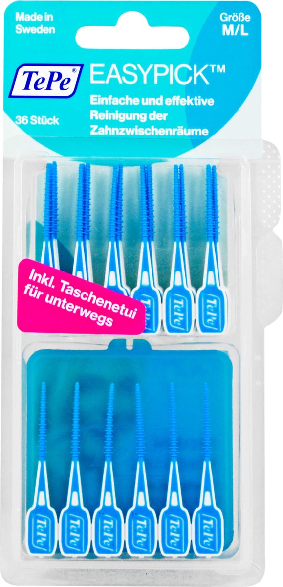 TePe EasyPick M/L, 36 St. Interdentalbürsten