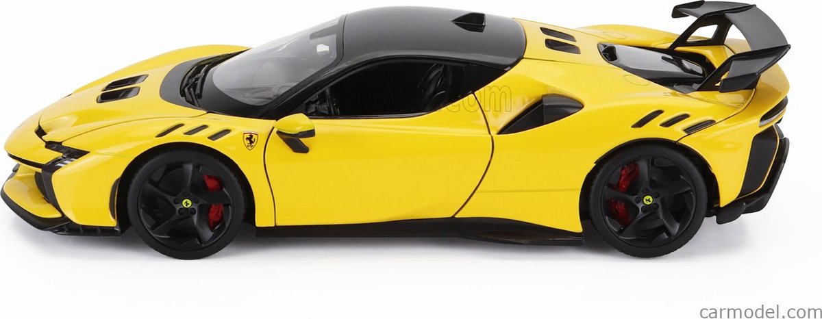 Ferrari SF90 XX Stradale modelauto 1:18 geel