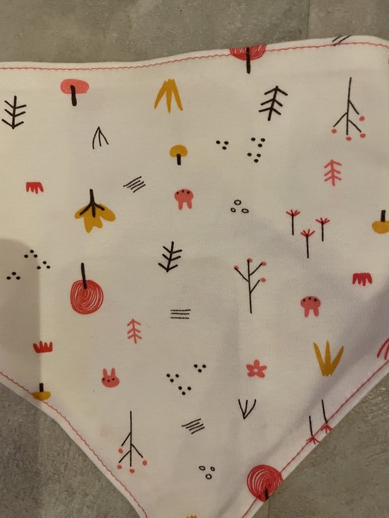 Maminobaby.nl baby geschenkset meisjes - Gehaakte Babyslofjes - Handgemaakte speenkoord - Handgemaakte haarclip - Deken - Slabbetje - Monddoek - Bijtring - Kraamcadeau - Babyshower - Baby cadeau van Maminobaby.nl — afbeelding 3