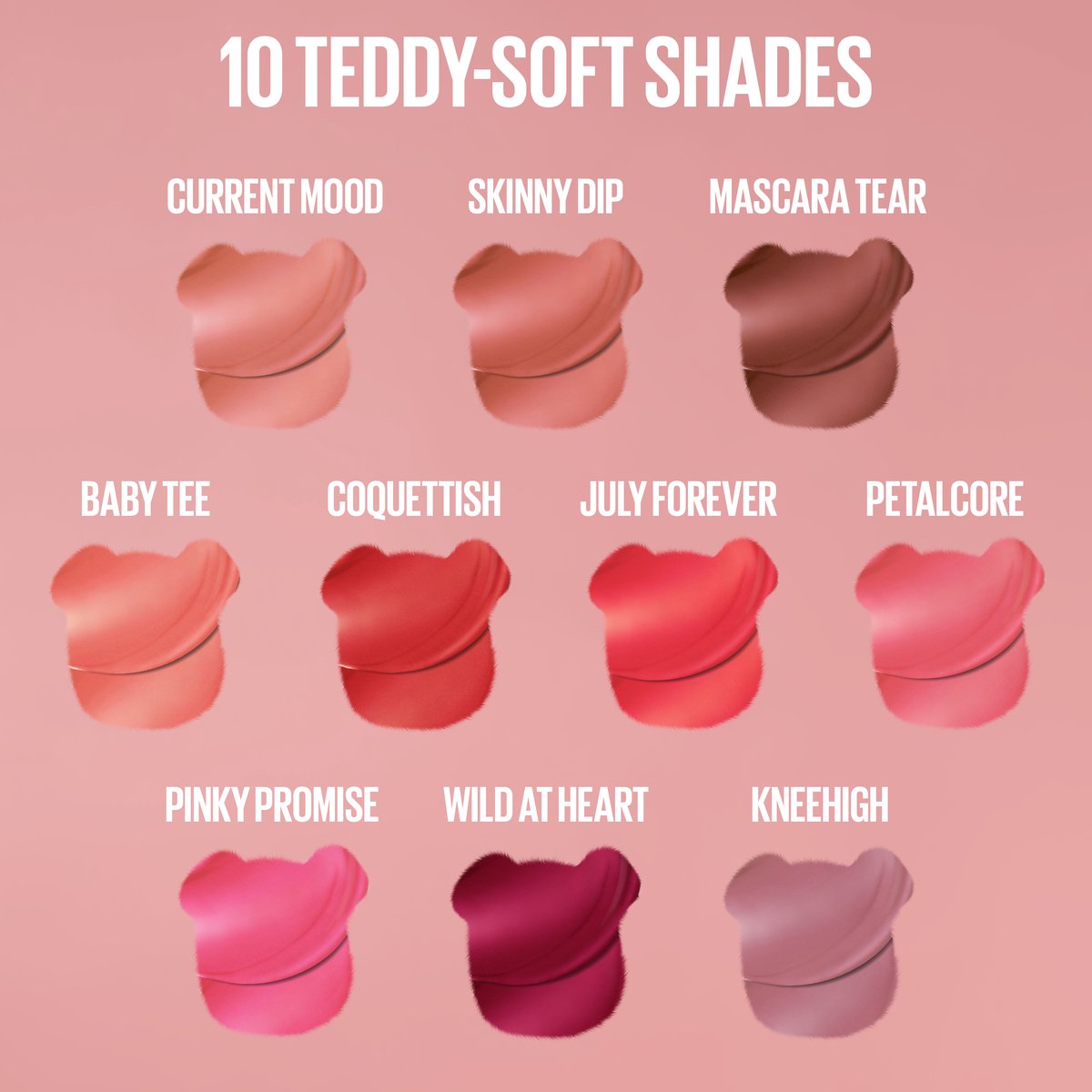 Maybelline New York Superstay Teddy Tint 50 Wild At Heart Lippenstift - Blijft tot wel 12 uur zitten - Met een teddy-zachte en matte finish - 5ml — cadeau in Verzorging - foto 7