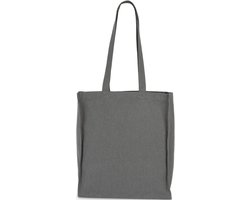 Kimood Rechthoekige ‘K-loop’-shopper KI5223 - Iron Grey Jhoot - One size