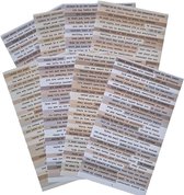 1 Rolo Washi Tape Namie Jacinto Série Retro Ramo e Tema Folha Material Decoração