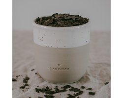 Mok - Ciao kakao - Tas - Aardewerk - Handgemaakt - Keramiek - Servies - Decoratie - Geschenk - Cadeau - Koffie - Thee - Origineel Cadeau - Uniek - Vrienden - Koffietas - Tas