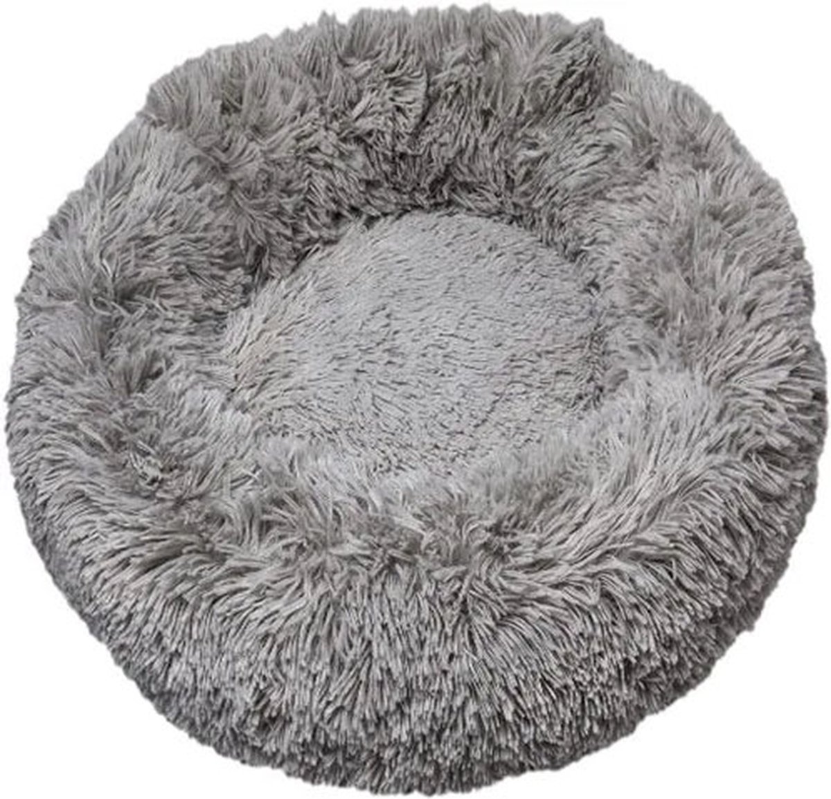 Grizo Softy Donut - Hondemand - Kattenmand - Kleur: Grijs - Maat XL: 100 cm