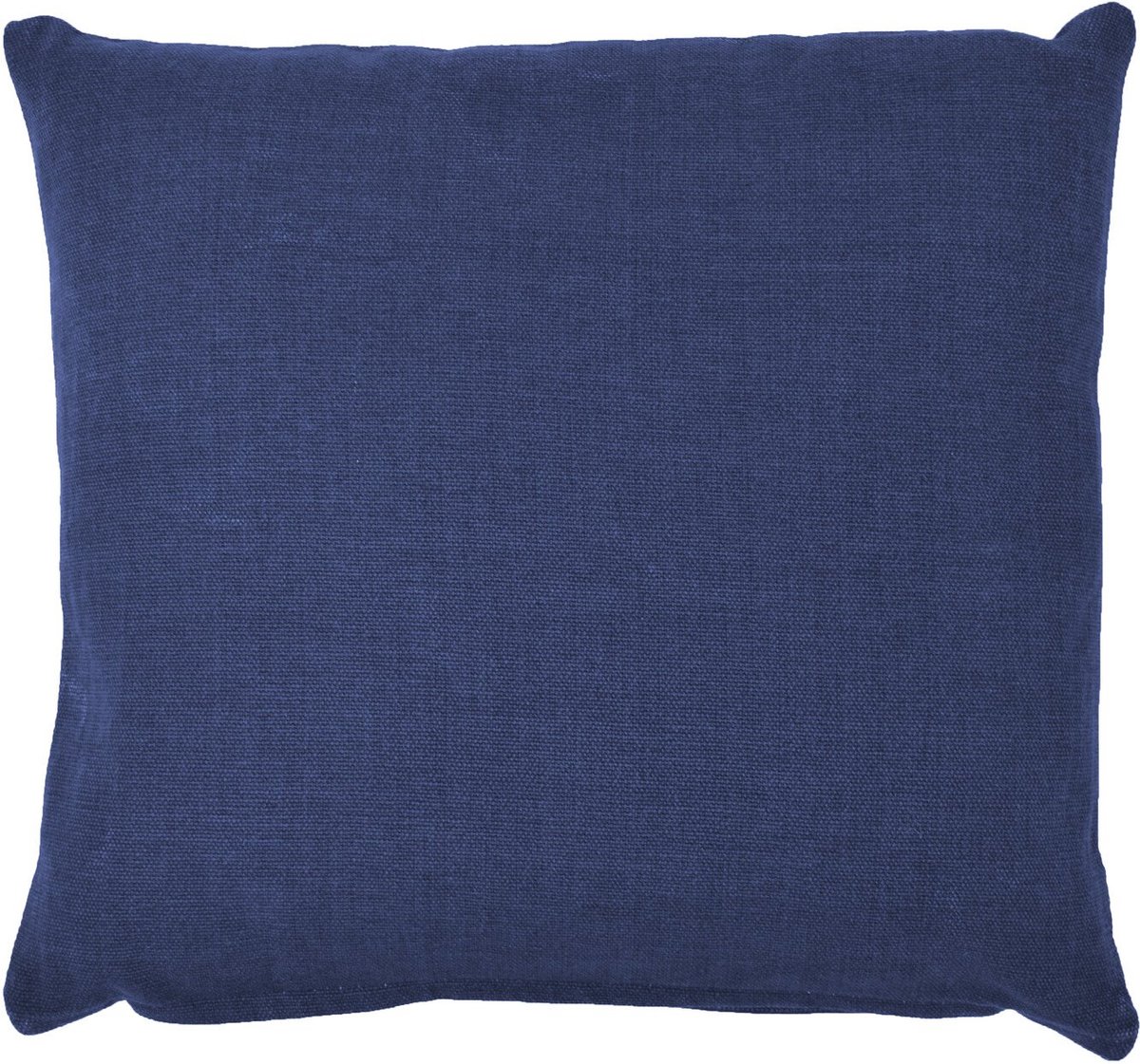 Solid kussen blauw 45x45cm