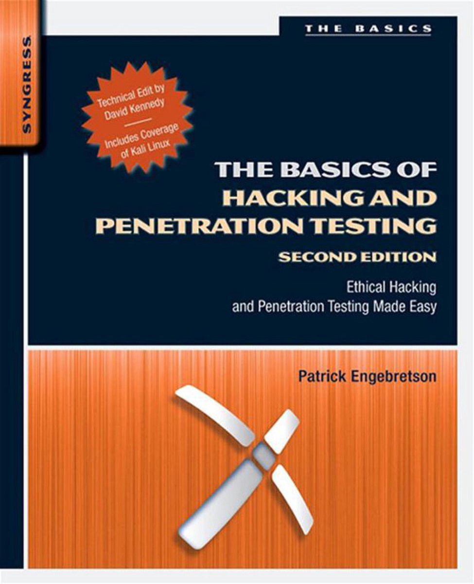 Omslag van The Basics of Hacking and Penetration Testing