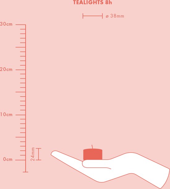 Ashlux Geurloze Palm Theelichtjes Kaarsen 25 stuks, 4 uur lang brandende witte theelichtjes, zonder paraffine, rookloze, mini-theelichtkaarsen voor bruiloft, tafelstuk, feest, stroomuitval
