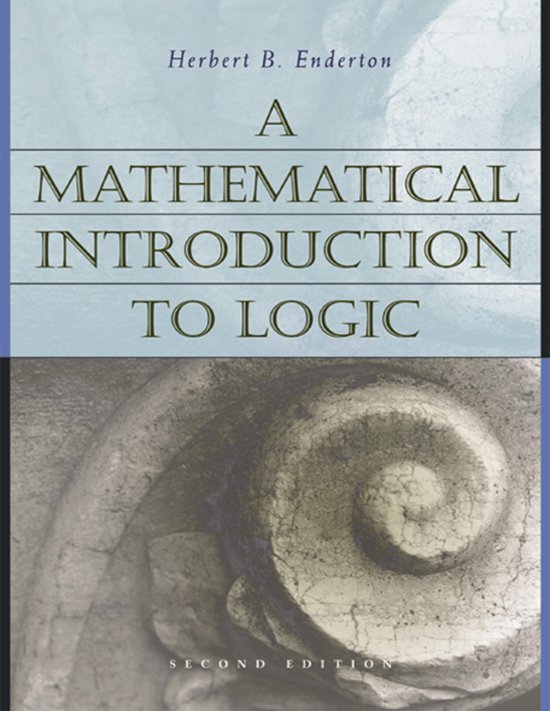 A Mathematical Introduction to Logic - cover