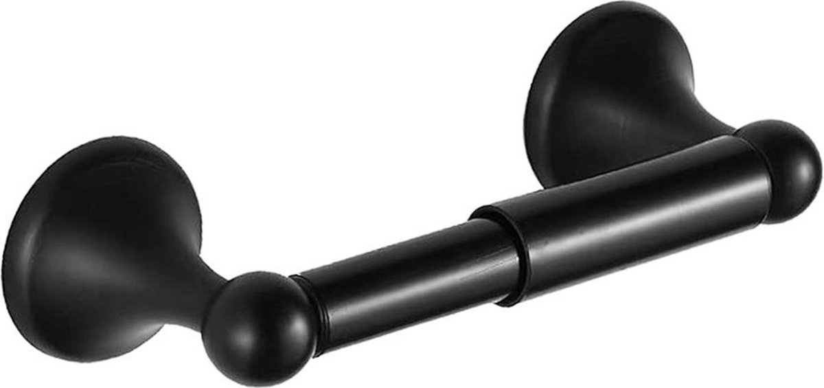 Rea 332869A Toiletrolhouder Zwart 7,5X22X5,5Cm