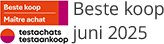 Ce produit a été désigné "Meilleur Achat" par Test-Achats en juin 2025