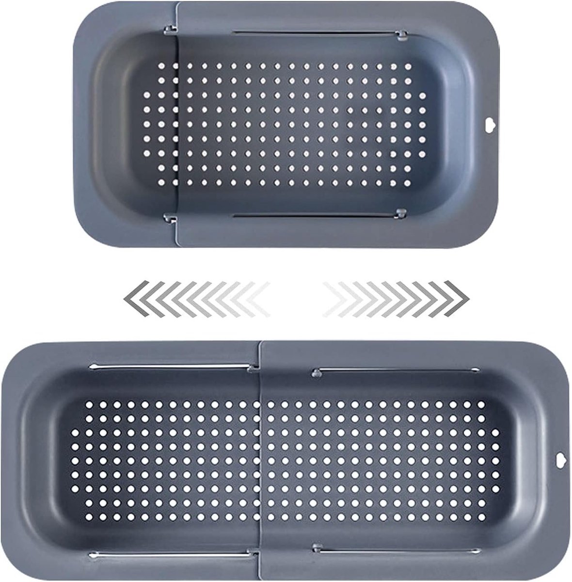 Goodivery ® Handige Organiserset voor Koelkast en Spoelbak in Grijs
