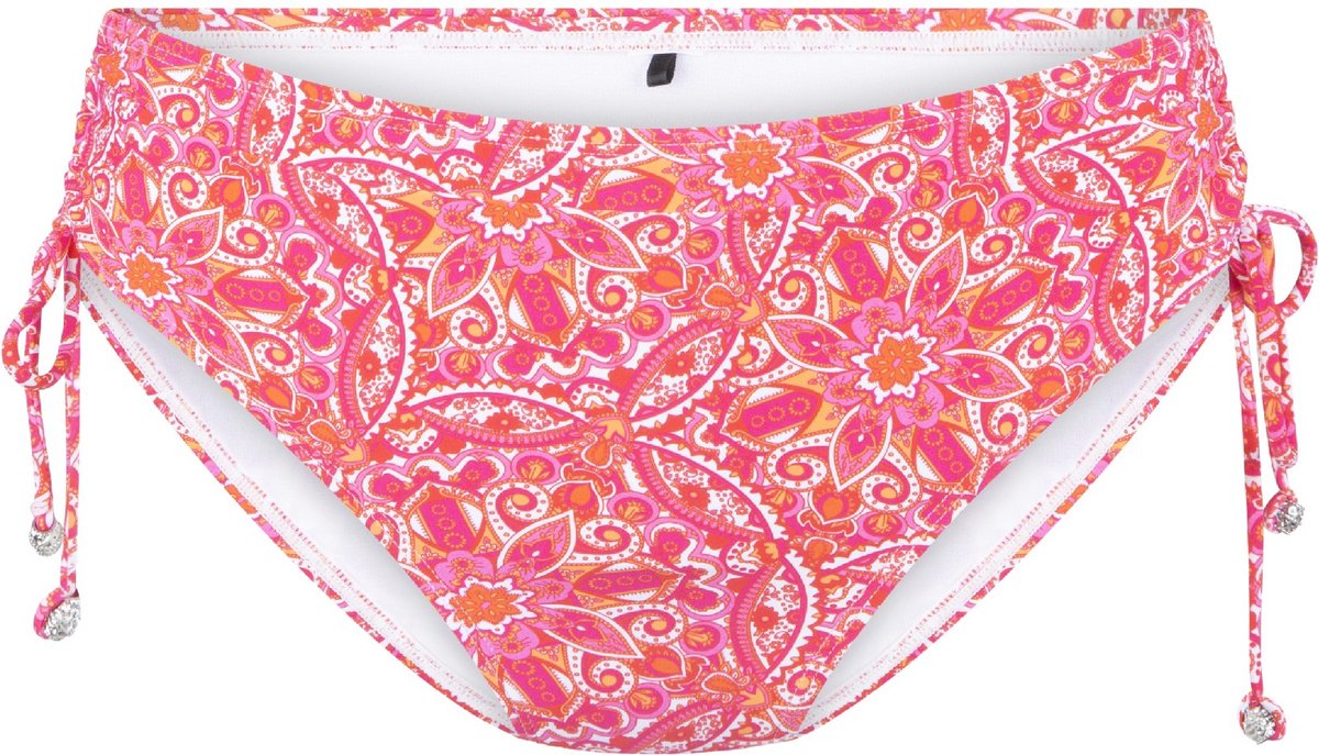 LingaDore Bikini Short Hot pink paisley