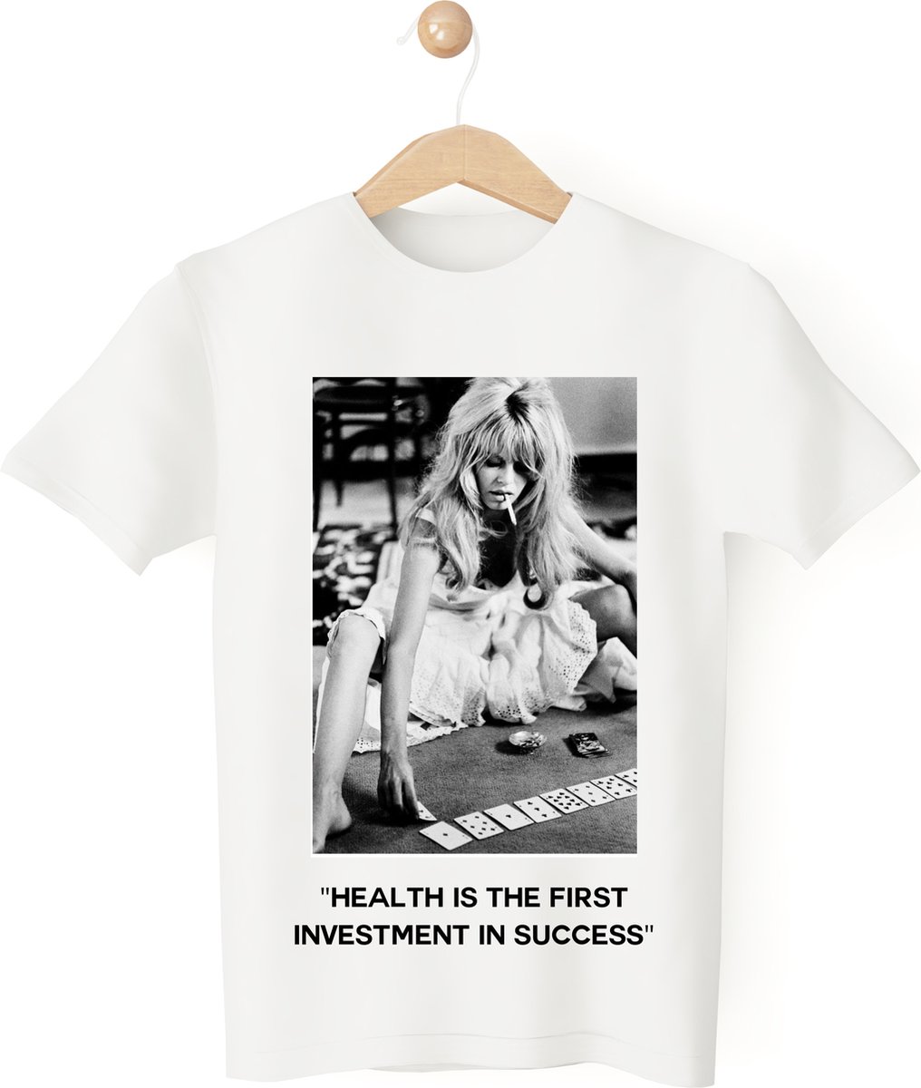 One Size Wit T-Shirt - "Being Strong Means Choosing Yourself." Limited Edition – Wees Er Snel Bij! Niet tevreden? Geld-terug-garantie!