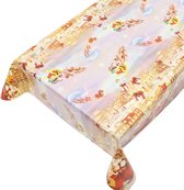 Tafelzeil Cupid -  140 x 150 cm - Multi tafellaken - Tafelkleed plastic - Voor buiten en binnen - Verschillende maten - Geleverd in een koker