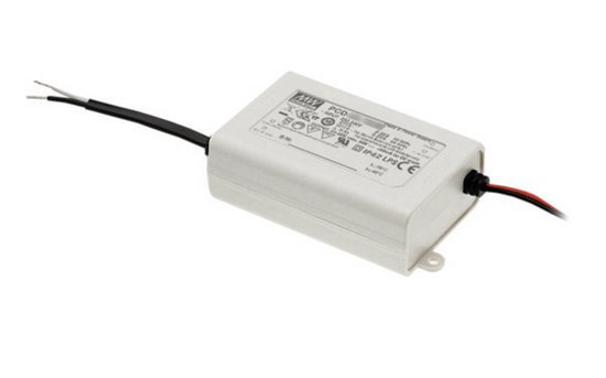 Mean Well PCD-60-1050B Driver LED Courant constant 60 W 1,05 A 34 - 57 V/ DC Gradable, circuit PFC, surcharge