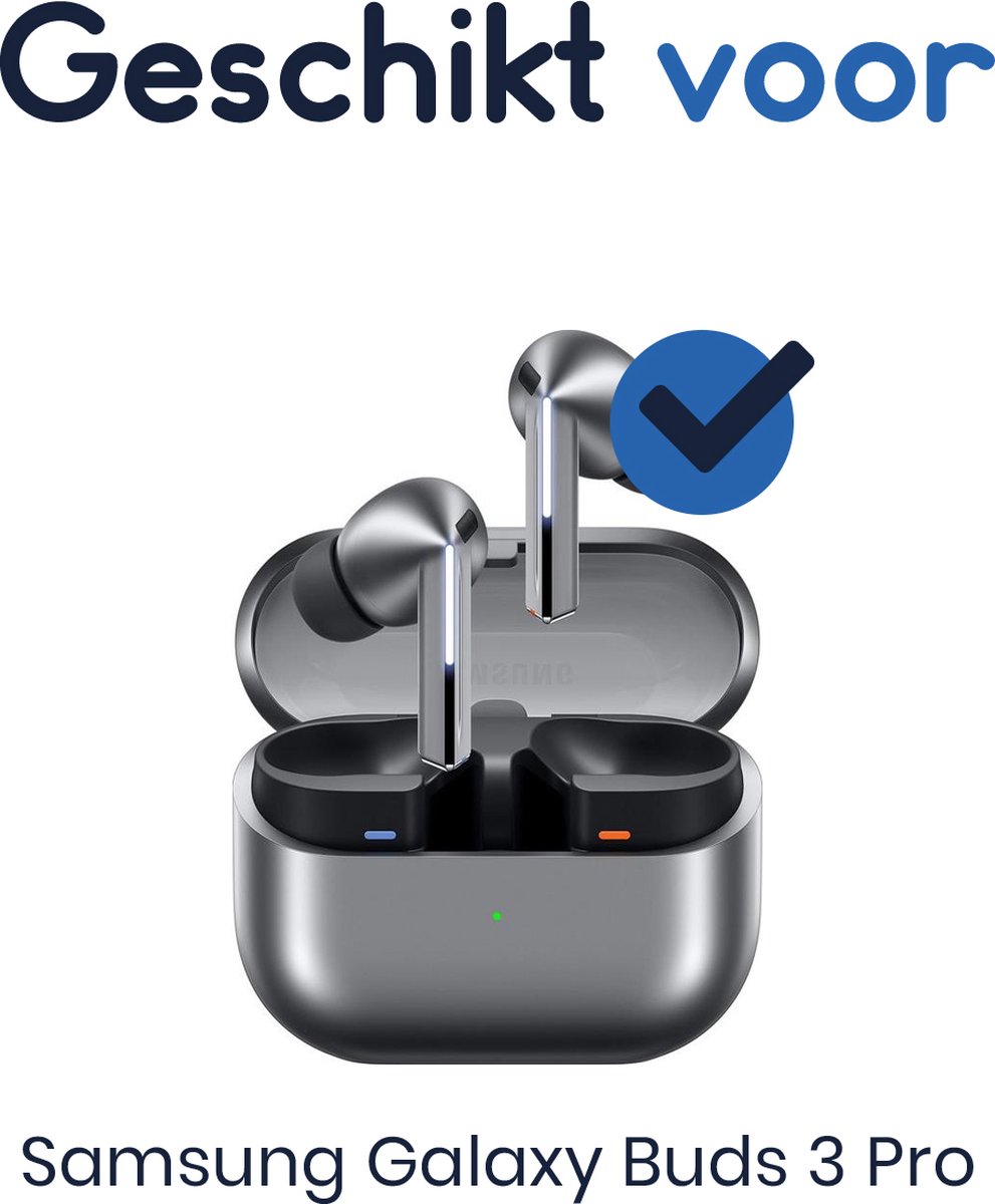 Ibley QuietSeal foam oortips maat M voor Samsung Galaxy Buds 3 Pro zwart - Foam Earplug - 2 paar - 4 stuk(s) – foto 2