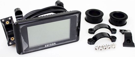 Bafang Display Cortina L4 C01 UART C961 - waterdichte stekker van Bafang — afbeelding 3