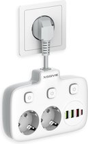 NEWCARE Répartiteur Audio Optique 1 Entrée 3 Sorties SPDIF Toslink