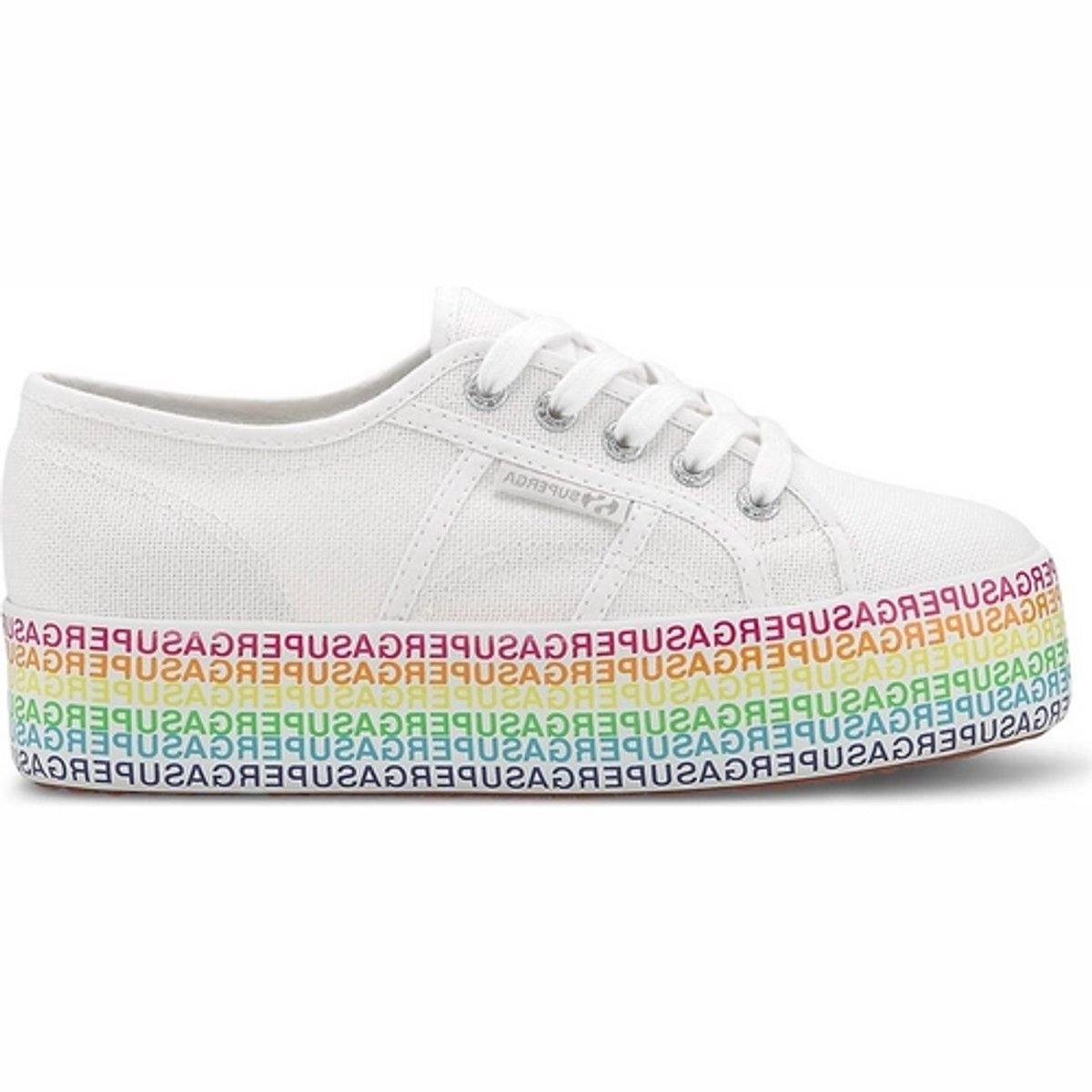 Superga Women 2790 COTW MINILETTERING White Multi