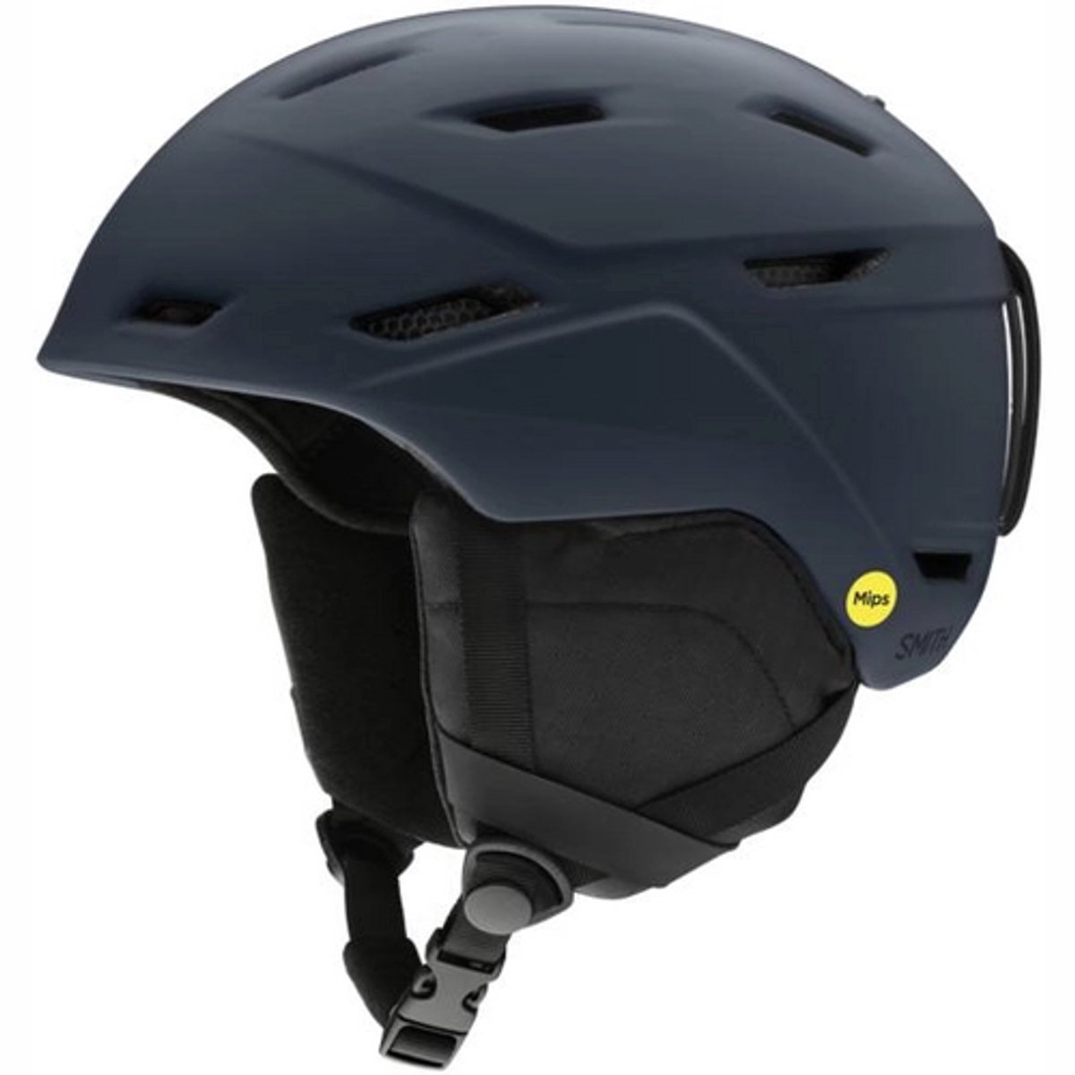 Skihelm Smith Men Mission MIPS Matte French -51 55 cm Blauw