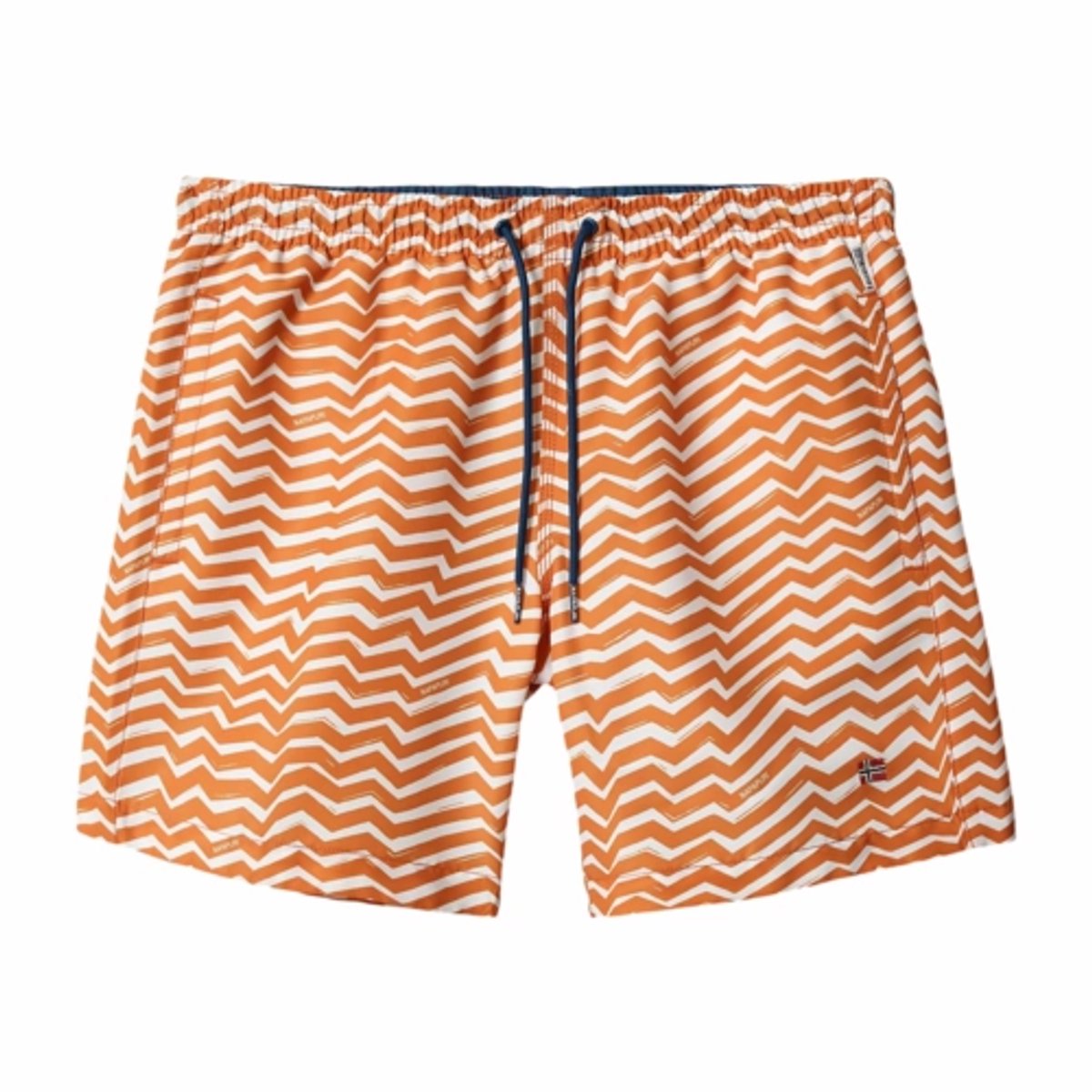 Zwembroek Napapijri Men Vail 4 Zigzag Orang F3T-S Oranje