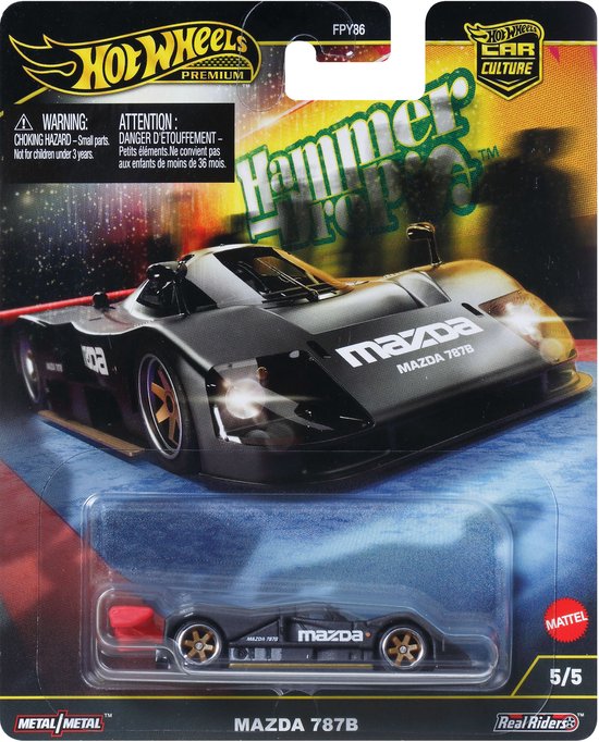 Hot Wheels Premium Autocultuur - Mazda 787B Hammer Drop | bol