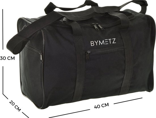 40x30x20 Reistas Transavia, TUI, Vueling & WizzAir - Underseater Maximale Inhoud - Handbagage Tas 40 x 30 x 20 cm - Met Handige Smart Sleeve voor op een Koffer- Classic Black