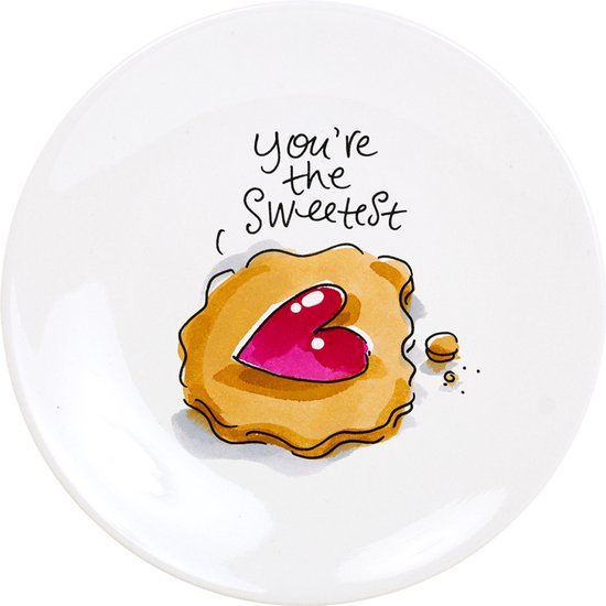 Blond Amsterdam, Spécialités, Mom: Assiette 12 cm tu es la plus douce