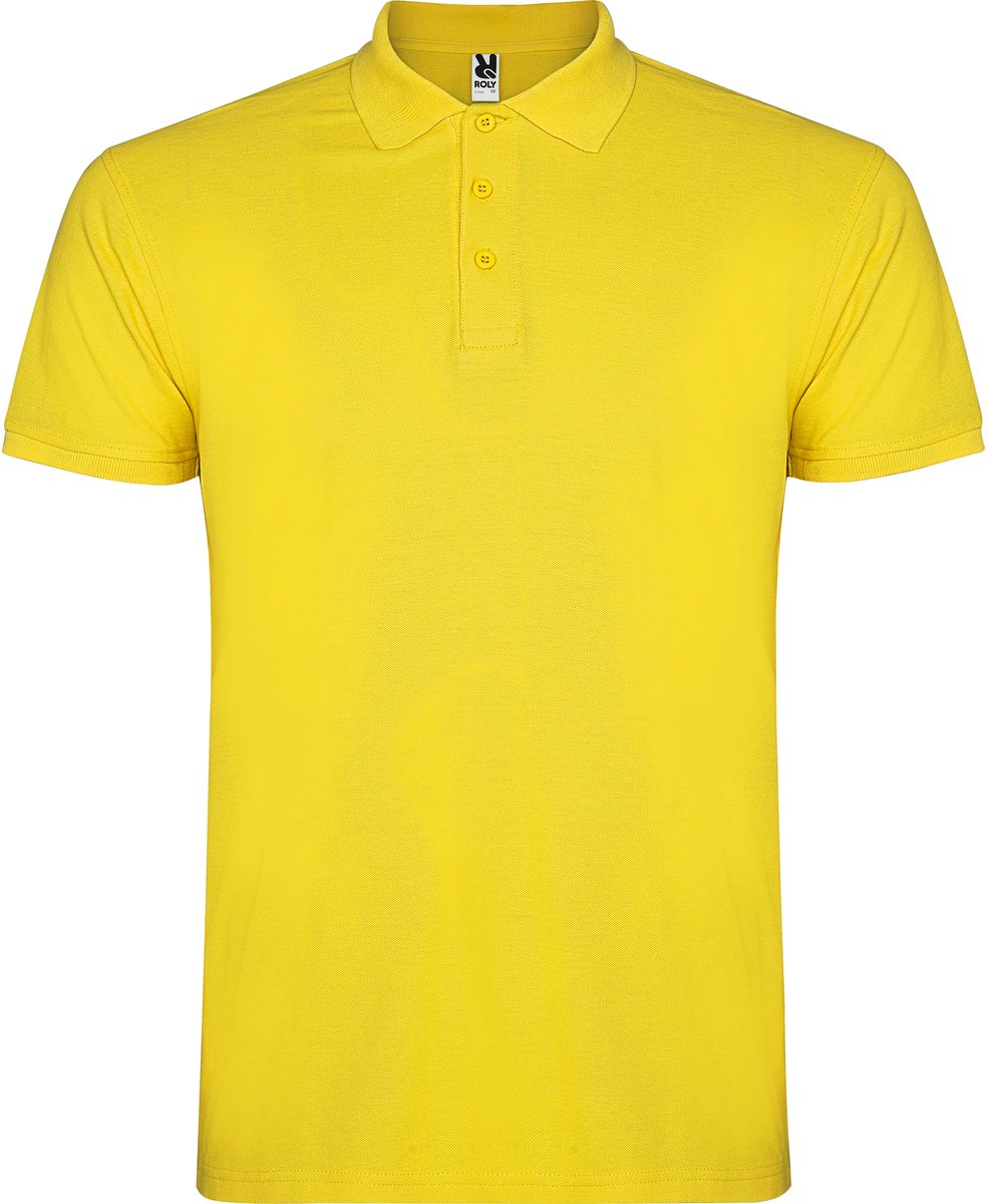 Roly - Star Polo - Yellow 03 maat S