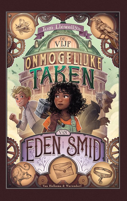 De vijf onmogelijke taken van Eden Smid - cover