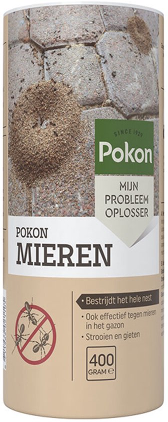 Pokon tegen Mieren Korrels - 400g - Mieren bestrijden - 40g per 1L water - Mierenpoeder