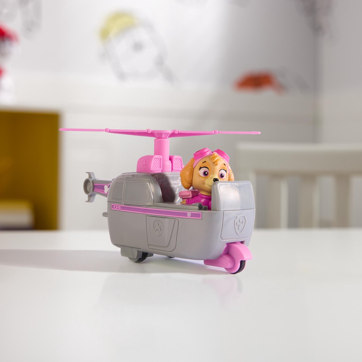 PAW Patrol - Skye's Helicopter Voertuig - speelgoedhelikopter met speelfiguur — afbeelding 22