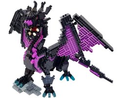 Bandai - Nanoblock - Deluxe Drakenfiguur - Baksteenfiguur 960 stuks - Bouwset Montagemodel - Draak Bouwpakket - Bouwpakket Speelgoed Kinderen 12+ Tiener Volwassenen - NBC032