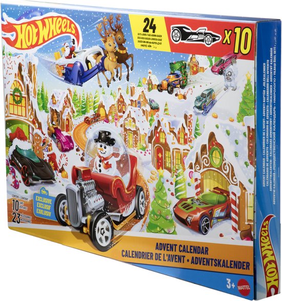 Hot Wheels Adventkalendar 2025 - Speelgoedvoertuig
