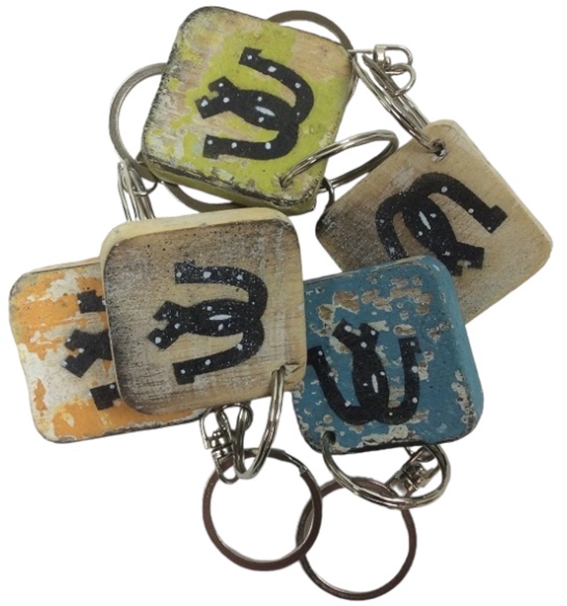 Sleutelhanger symbool Hoefijzer
