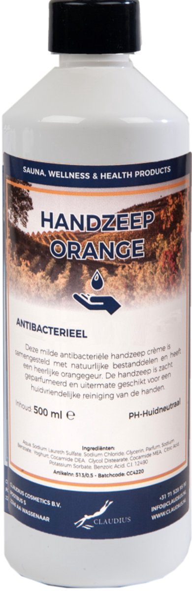 Goedkoopste Handzeep Orange 500 ml