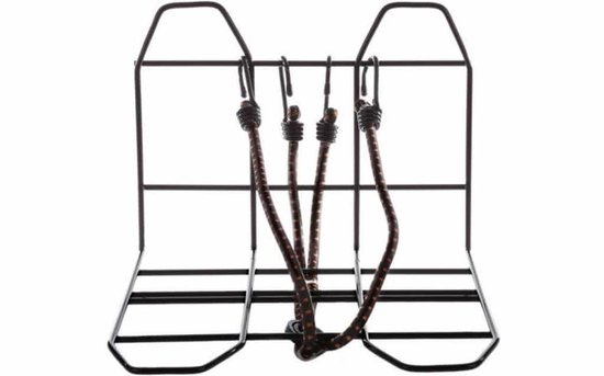 TLRGolf bagagedrager verbreder – zwart – met bagagespin en 4 haken