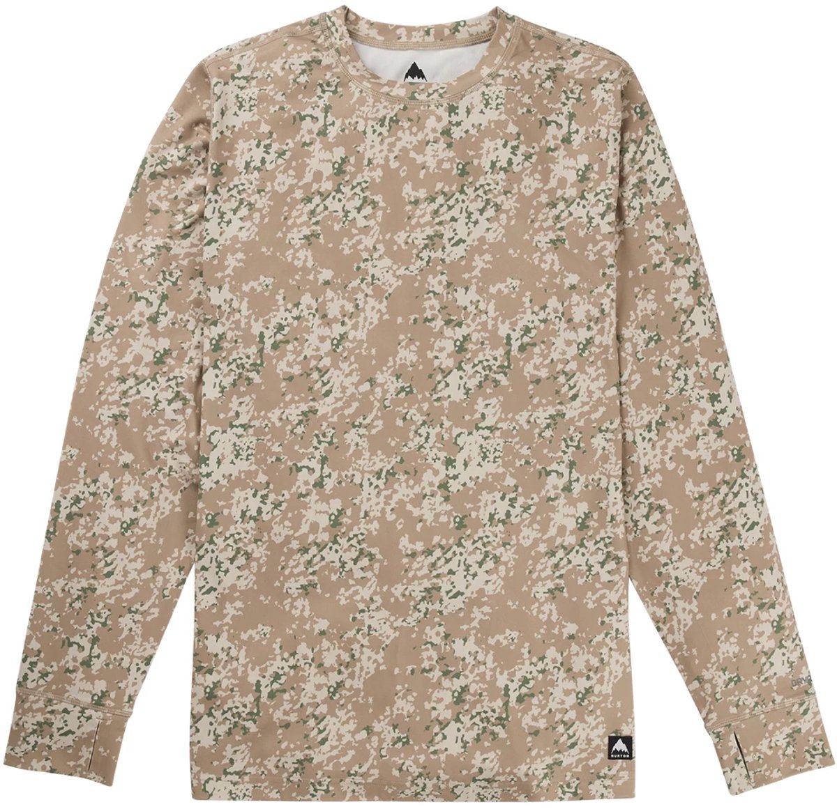 BURTON M Midweight Crew snowfall Camo Print