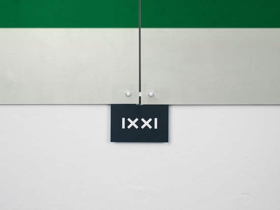 Tourne-disque IXXI, Bo Lundberg - 100 x 80 cm - Support de suspension gratuit - Grande Décoration murale et affiches - Vintage, Coloré, Illustrations, Mancave