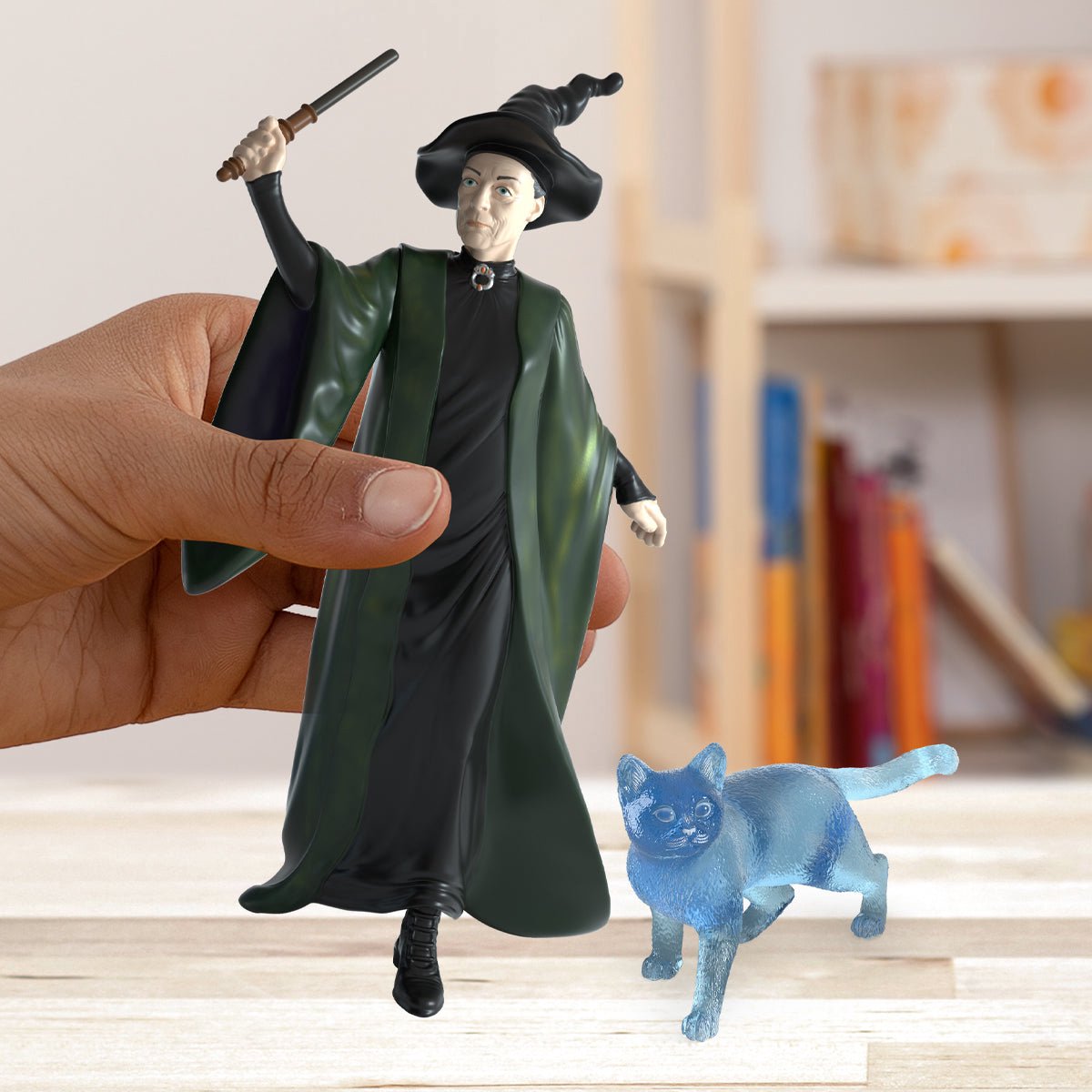Schleich Harry Potter Professor Anderling & Patronus speelfiguur thumbnail 5